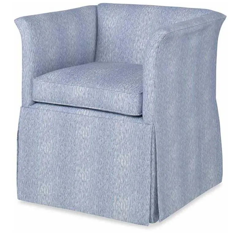 Highland House 1319SW Catbird Skirted Swivel Chair Highland House 1319SW Catbird Skirted Swivel Chair