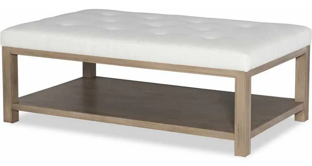 Highland House 1399-48 Franco Cocktail Ottoman Button Top Highland House 1399-48 Franco Cocktail Ottoman Button Top