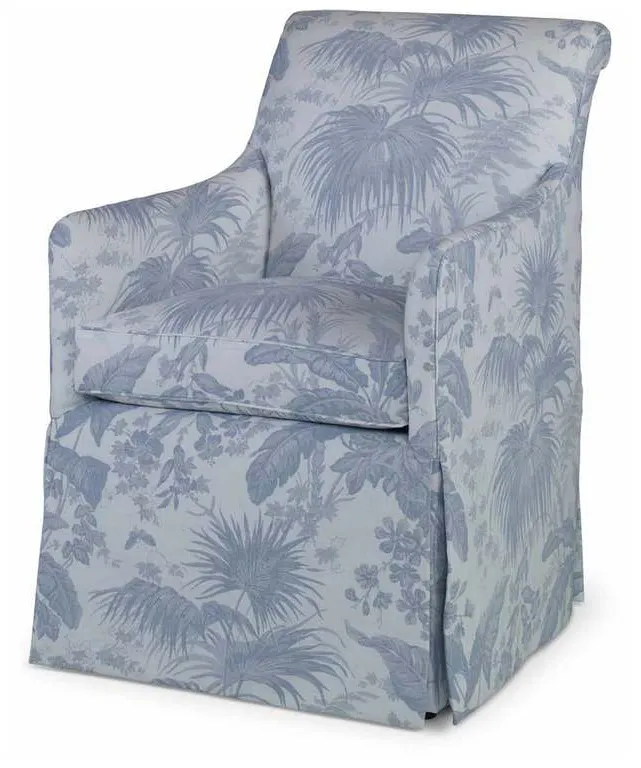 Highland House 1470-C Dabney Dining Chair with Casters Highland House 1470-C Dabney Dining Chair with Casters