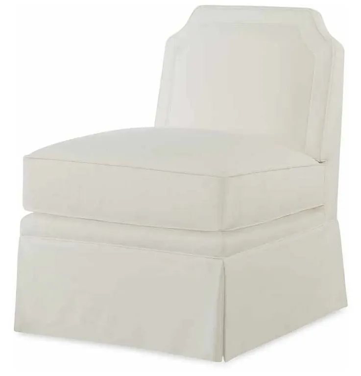 Highland House 1499S Luc Skirted Chair Highland House 1499S Luc Skirted Chair