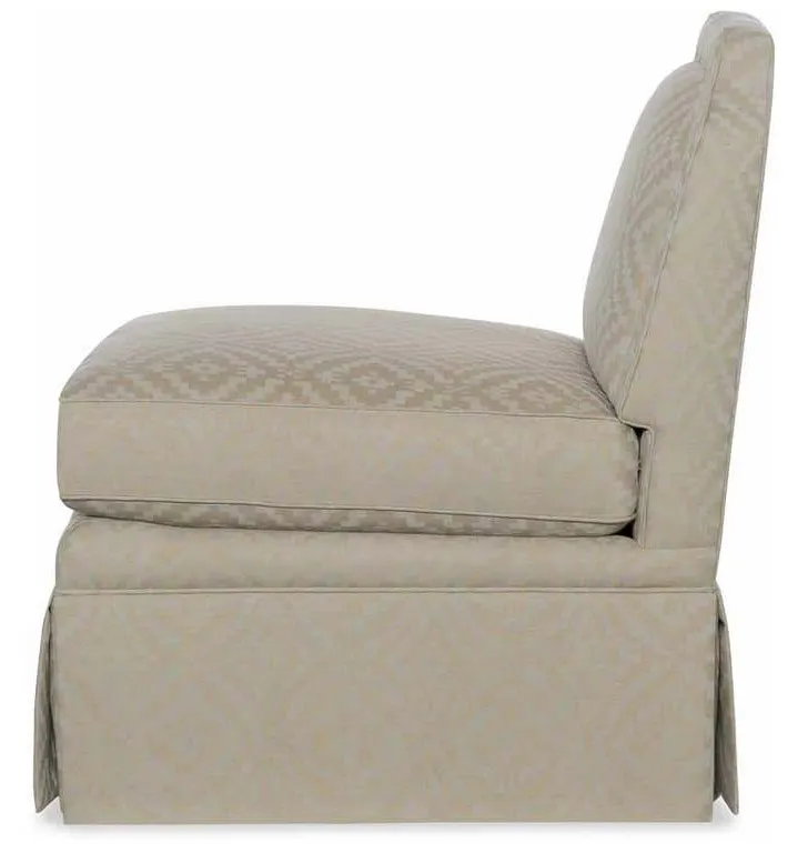 Highland House 1499SW Luc Skirted Swivel Chair Highland House 1499SW Luc Skirted Swivel Chair