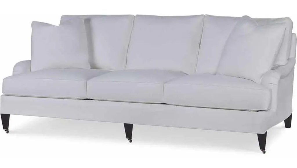 Highland House 1540-89 Sills Sofa with Casters Highland House 1540-89 Sills Sofa with Casters