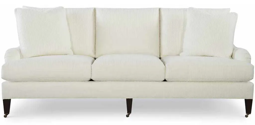Highland House 1540-89 Sills Sofa with Casters Highland House 1540-89 Sills Sofa with Casters