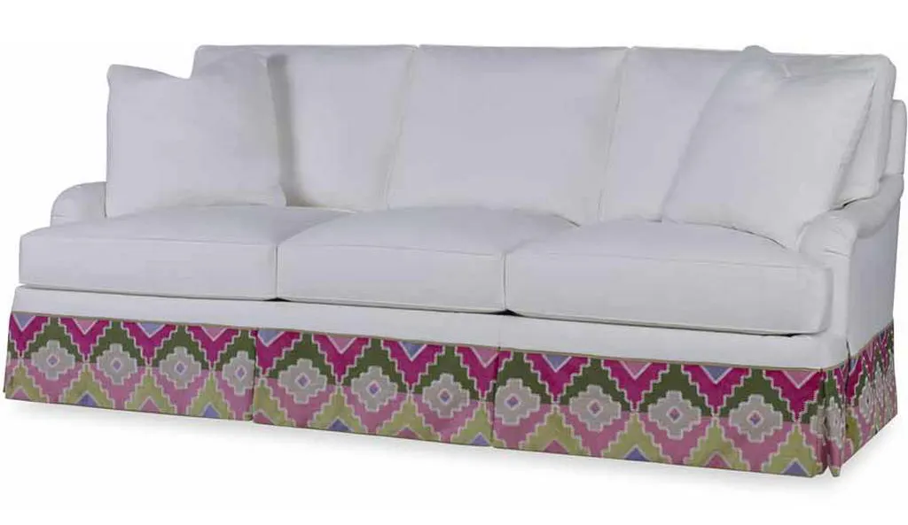 Highland House 1541-89 Sills Skirted Sofa Highland House 1541-89 Sills Skirted Sofa