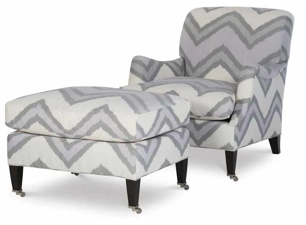 Highland House 1551-28 Kate Legged Ottoman Highland House 1551-28 Kate Legged Ottoman