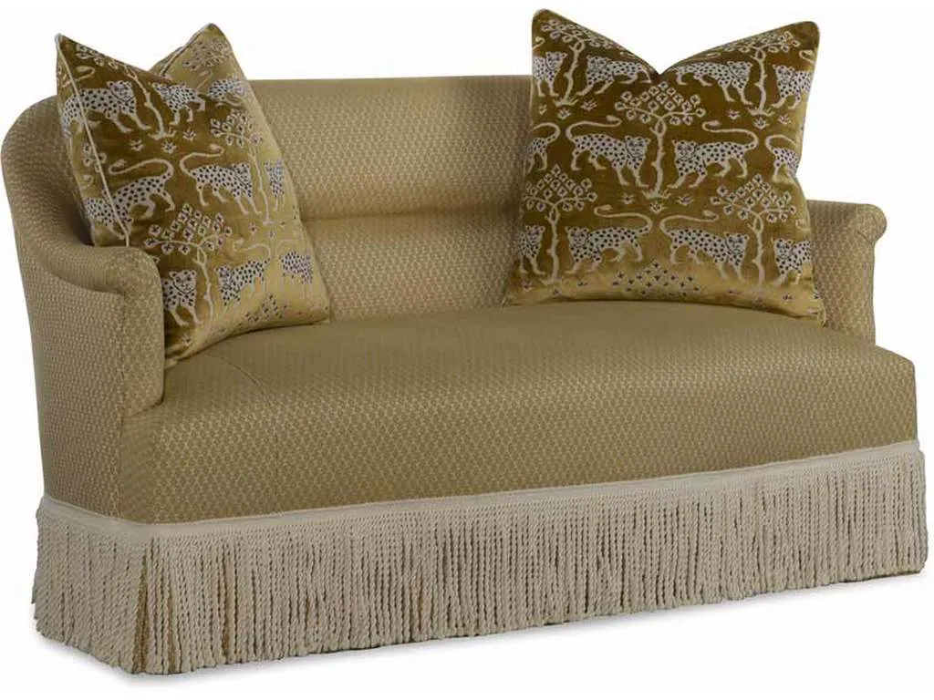 Highland House 1559-60 Romain Skirted Love Seat Highland House 1559-60 Romain Skirted Love Seat