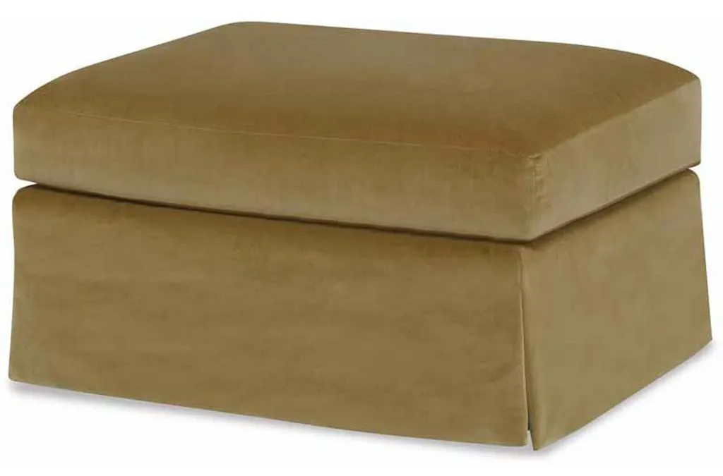 Highland House 1565-28 Antonio Skirted Ottoman Highland House 1565-28 Antonio Skirted Ottoman