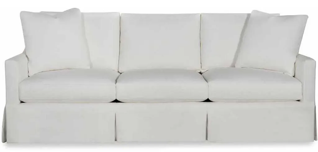 Highland House 1565-86 Antonio Skirted Sofa Highland House 1565-86 Antonio Skirted Sofa