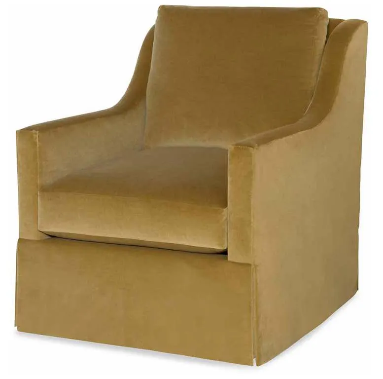 Highland House 1565SW Antonio Skirted Swivel Chair Highland House 1565SW Antonio Skirted Swivel Chair