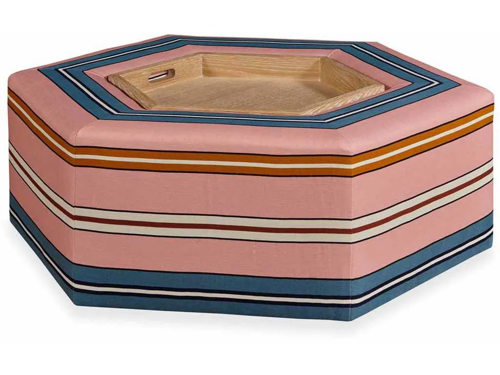 Highland House 1570-46  Menil Cocktail Ottoman