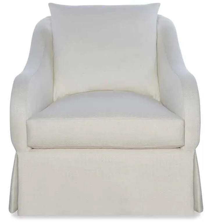 Highland House 2013SW Marcel Skirted Swivel Chair Highland House 2013SW Marcel Skirted Swivel Chair