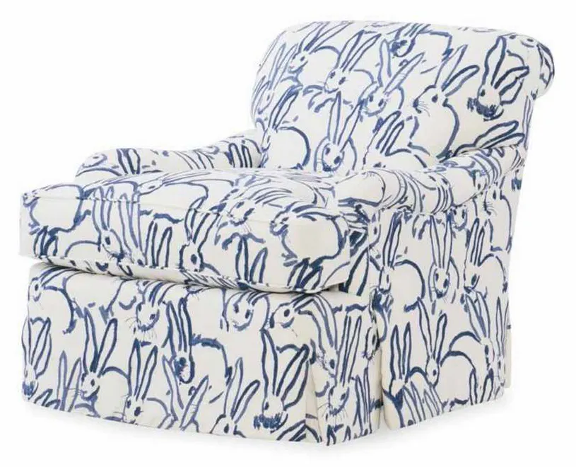 Highland House 202 Ashley Skirted Chair Highland House 202 Ashley Skirted Chair