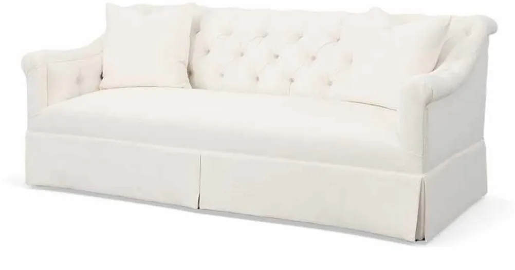 Highland House 2103-82 Elizabeth Tufted Skirted Sofa Highland House 2103-82 Elizabeth Tufted Skirted Sofa