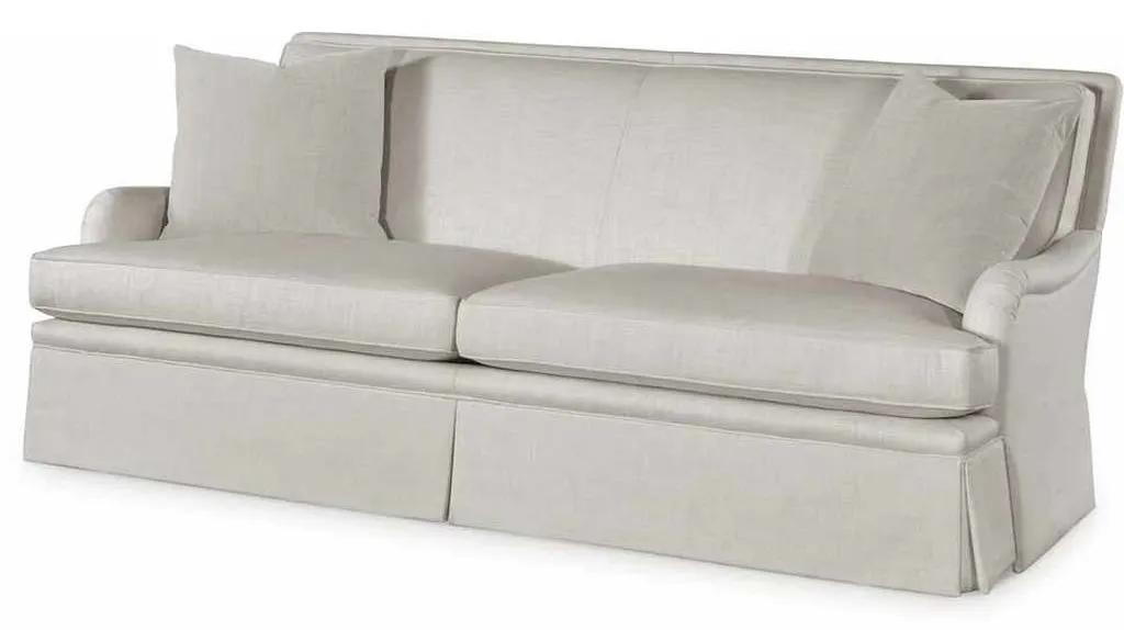 Highland House 2602-84 Como Skirted Sofa Highland House 2602-84 Como Skirted Sofa