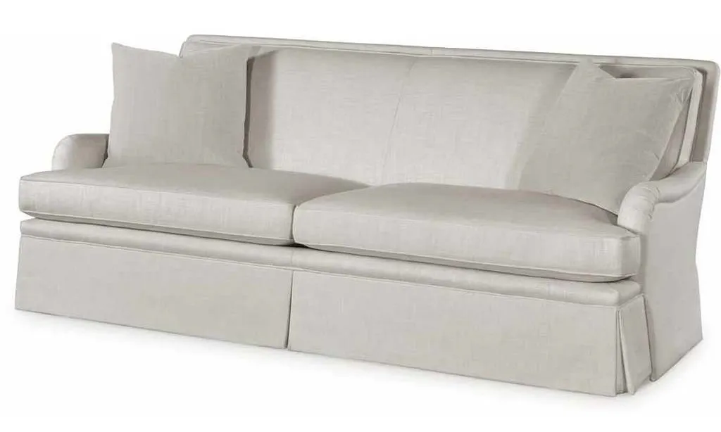Highland House 2602-84 Como Skirted Sofa Highland House 2602-84 Como Skirted Sofa