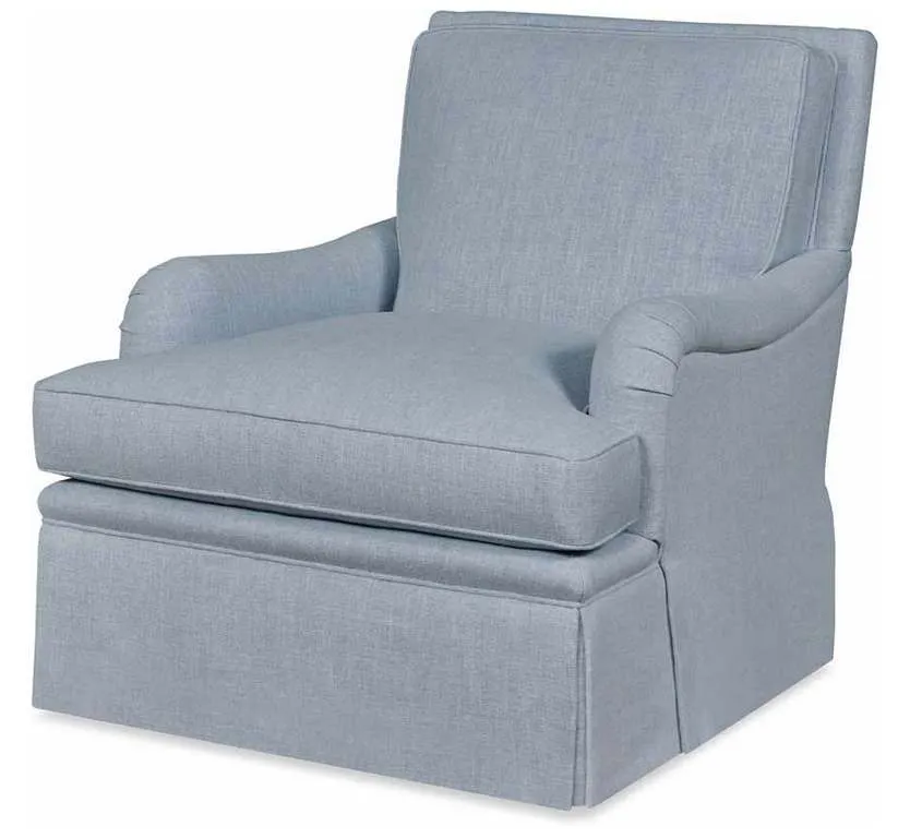 Highland House 2602SW Como Skirted Swivel Chair Highland House 2602SW Como Skirted Swivel Chair