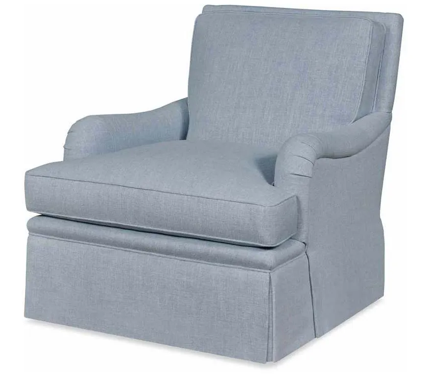 Highland House 2602SW Como Skirted Swivel Chair Highland House 2602SW Como Skirted Swivel Chair