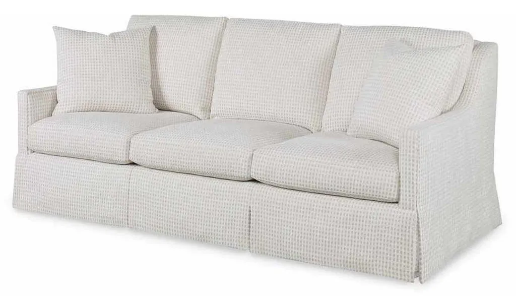 Highland House 2703-86 Antonio Extended Depth Skirted Sofa Highland House 2703-86 Antonio Extended Depth Skirted Sofa