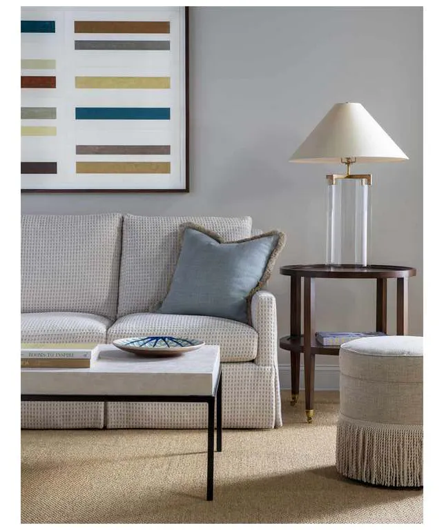 Highland House 2703-86 Antonio Extended Depth Skirted Sofa Highland House 2703-86 Antonio Extended Depth Skirted Sofa