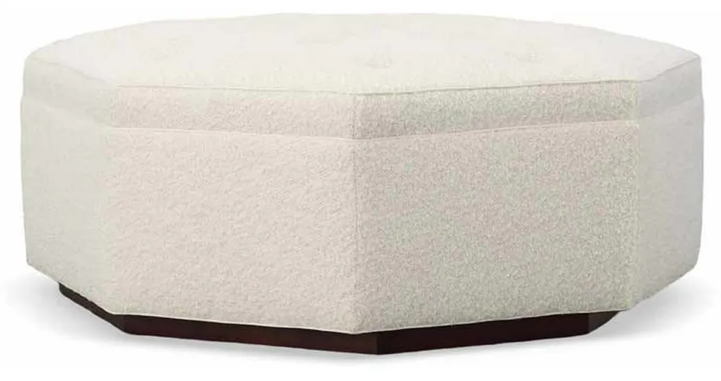 Highland House 2802-51 Dominique Wood Base Cocktail Ottoman Highland House 2802-51 Dominique Wood Base Cocktail Ottoman