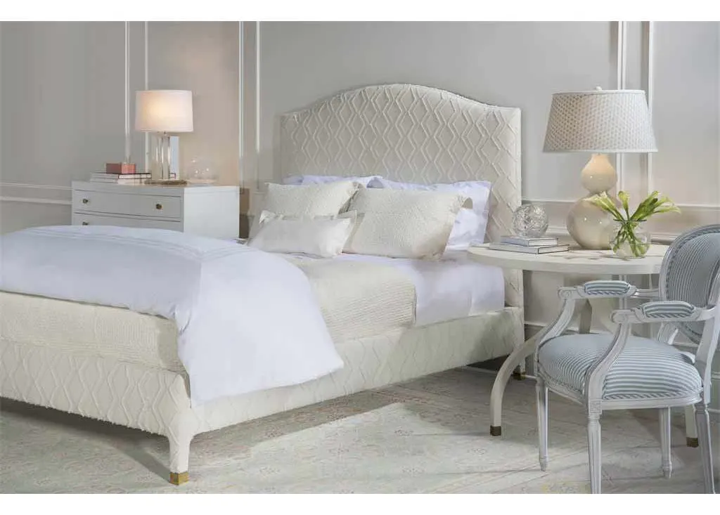 Highland House 5026Q-S Mia Queen Upholstered Bed with Straight Top Rail Highland House 5026Q-S Mia Queen Upholstered Bed with Straight Top Rail