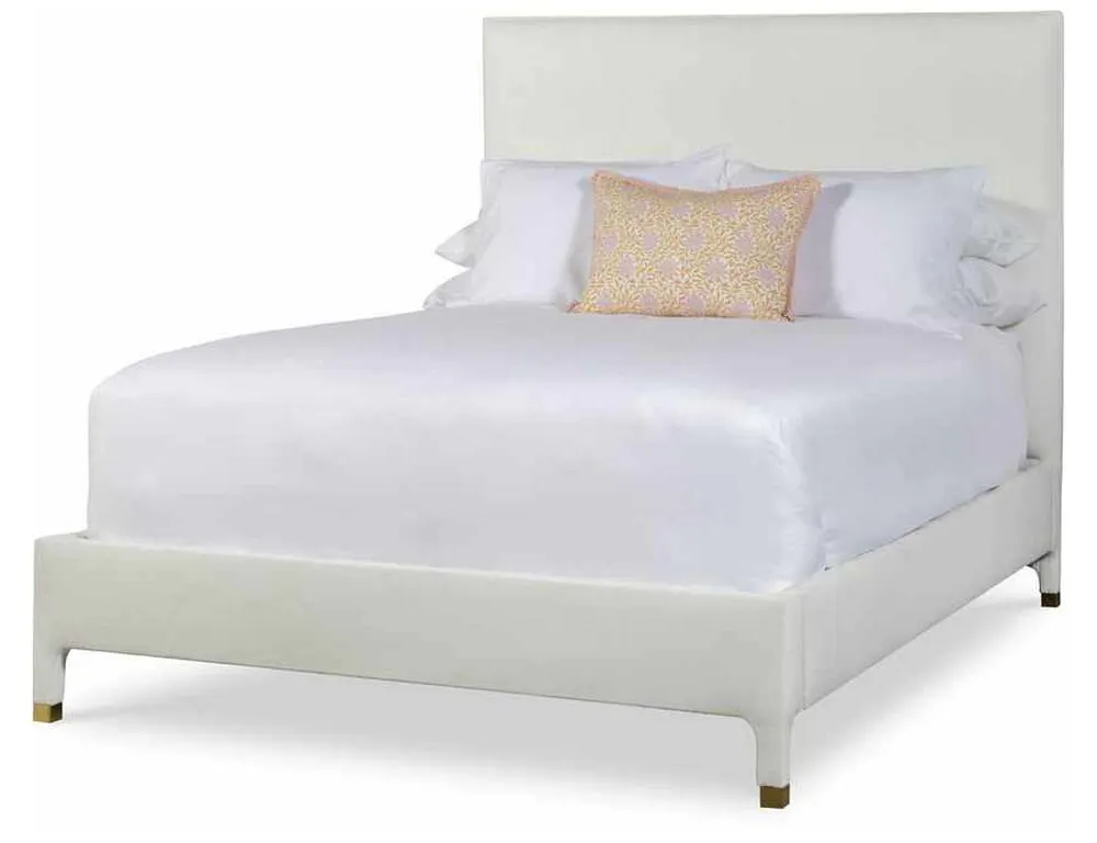 Highland House 5026CK-S Mia Cal King Upholstered Bed with Straight Top Rail Highland House 5026CK-S Mia Cal King Upholstered Bed with Straight Top Rail