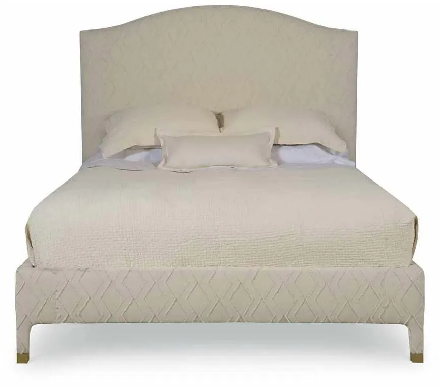 Highland House 5026Q-S Mia Queen Upholstered Bed with Straight Top Rail Highland House 5026Q-S Mia Queen Upholstered Bed with Straight Top Rail