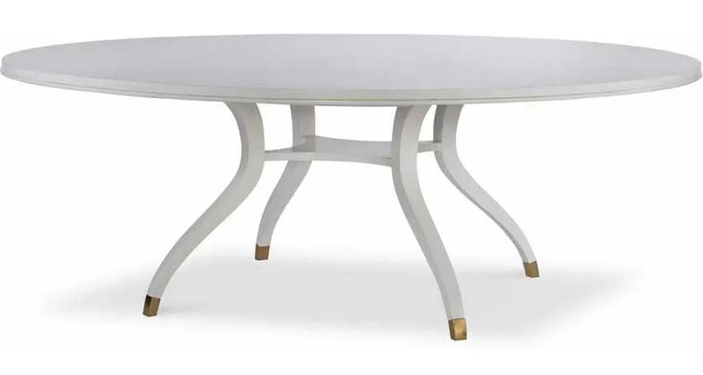 Highland House HH19-308 Simon 84 inch Round Dining Table Highland House HH19-308 Simon 84 inch Round Dining Table