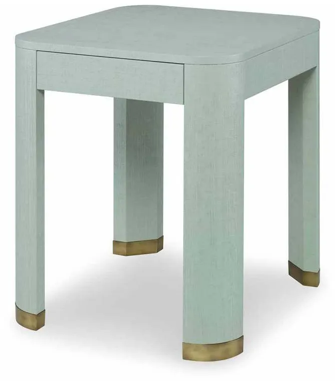 Highland House HH19-618E Willie Raffia End Table Highland House HH19-618E Willie Raffia End Table