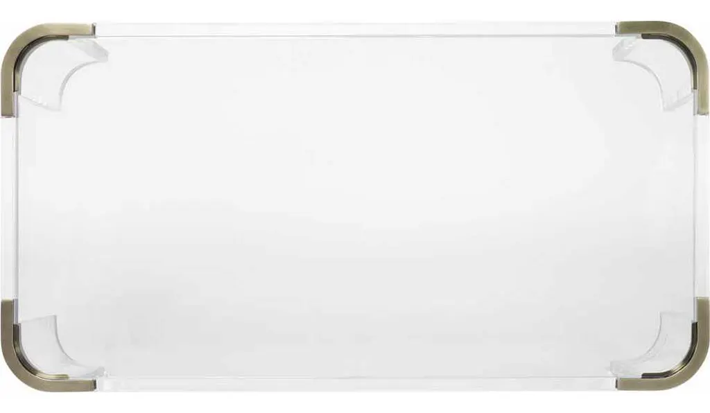 Highland House HH19-636C-AS Carlson Acrylic Cocktail Table Highland House HH19-636C-AS Carlson Acrylic Cocktail Table