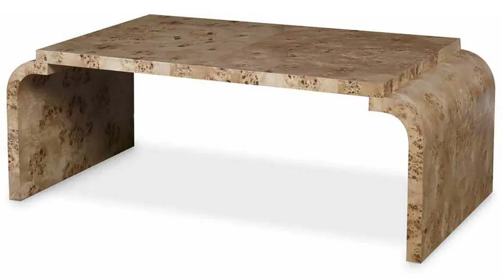 Highland House HH19-702C St Pete Large Burl Cocktail Table Highland House HH19-702C St Pete Large Burl Cocktail Table