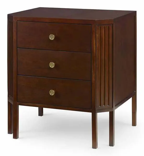 Highland House HH19-709 Townsend Bedside Chest Highland House HH19-709 Townsend Bedside Chest
