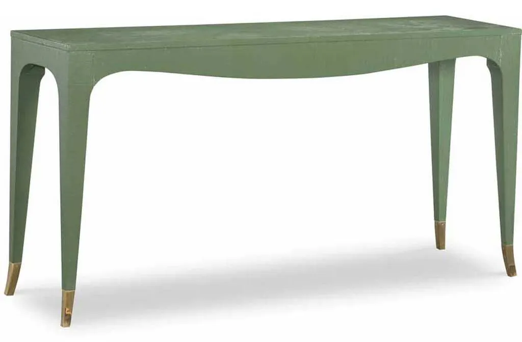 Highland House HH19-750S Clayton Raffia Console Highland House HH19-750S Clayton Raffia Console