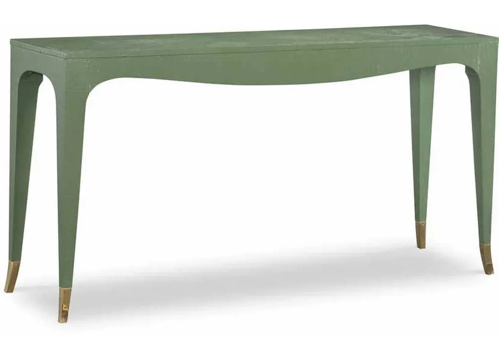 Highland House HH19-750S Clayton Raffia Console Highland House HH19-750S Clayton Raffia Console