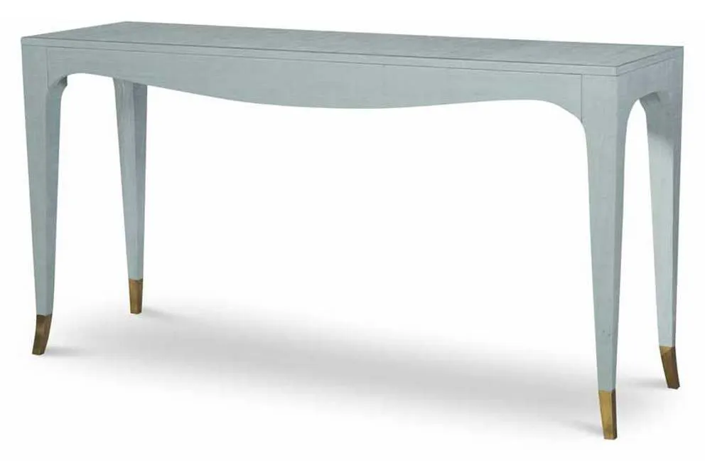 Highland House HH19-750S Clayton Raffia Console Highland House HH19-750S Clayton Raffia Console