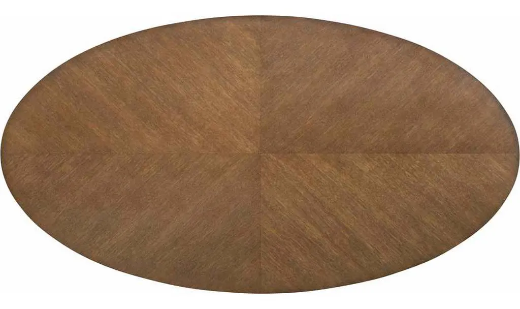Highland House HH19-950T-74 Christopher 74 inch Oval Oak Top Highland House HH19-950T-74 Christopher 74 inch Oval Oak Top