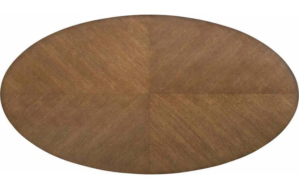 Highland House HH19-950T-74 Christopher 74 inch Oval Oak Top Highland House HH19-950T-74 Christopher 74 inch Oval Oak Top