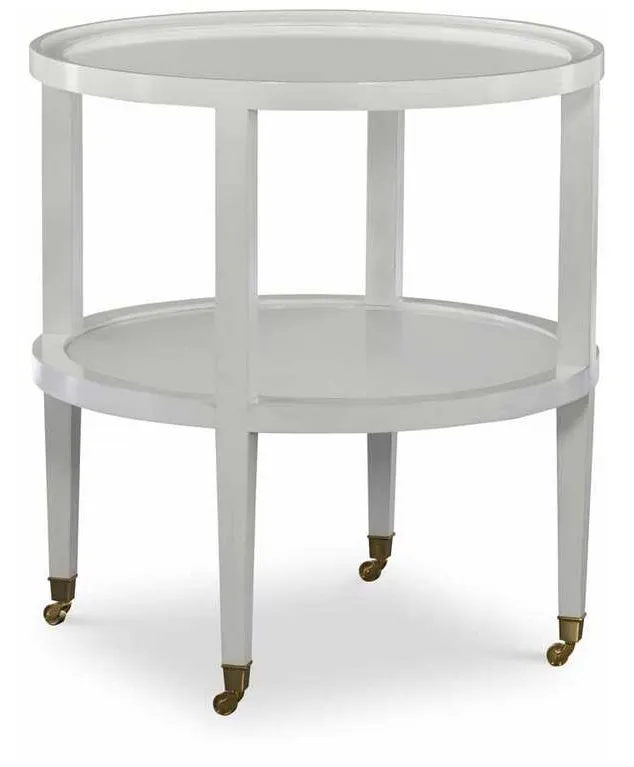Highland House HH19-876R Curren Round Side Table Highland House HH19-876R Curren Round Side Table