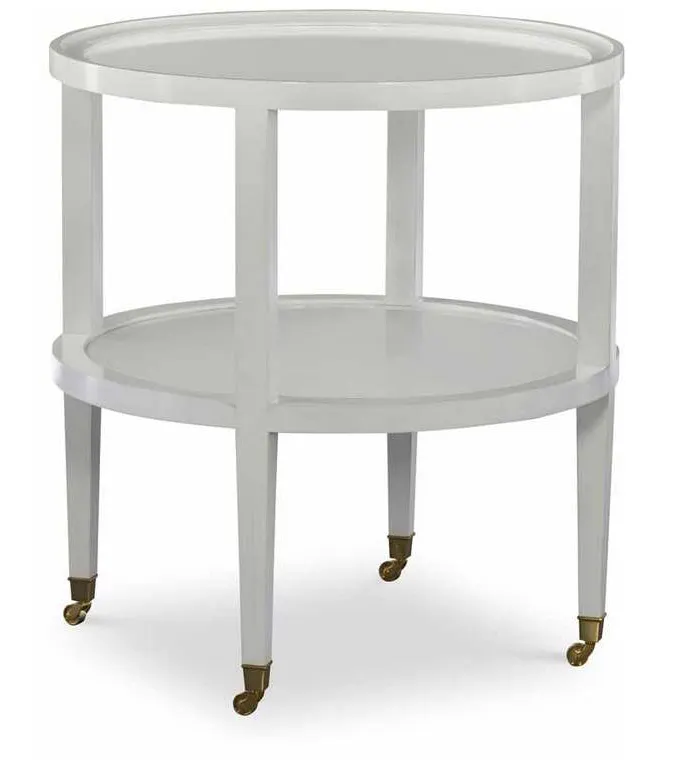 Highland House HH19-876R Curren Round Side Table Highland House HH19-876R Curren Round Side Table