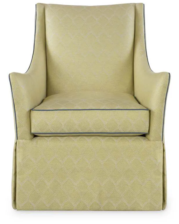 Highland House 1731SW Lyric Skirted Swivel Chair Highland House 1731SW Lyric Skirted Swivel Chair