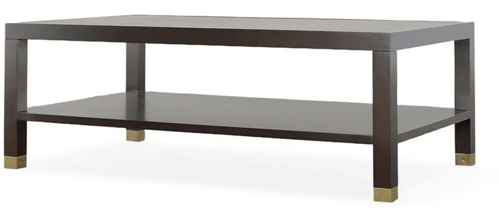 Highland House HH26-150W Trevor Cocktail Table With Wood Top Highland House HH26-150W Trevor Cocktail Table With Wood Top