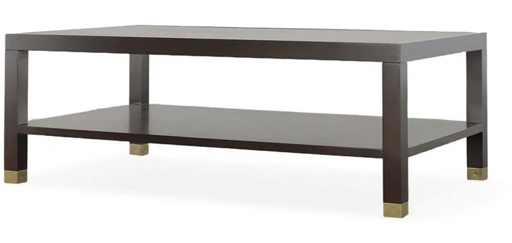 Highland House HH26-150W Trevor Cocktail Table With Wood Top Highland House HH26-150W Trevor Cocktail Table With Wood Top