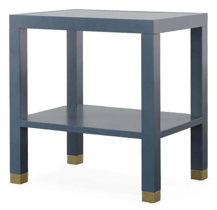 Highland House HH26-154W Trevor Side Table With Wood Top Highland House HH26-154W Trevor Side Table With Wood Top