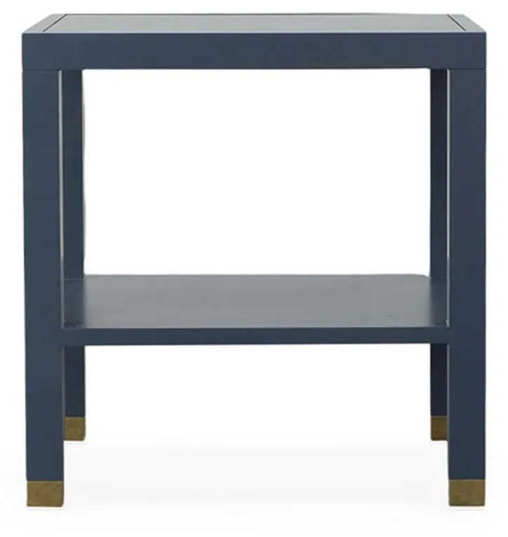 Highland House HH26-154W Trevor Side Table With Wood Top Highland House HH26-154W Trevor Side Table With Wood Top