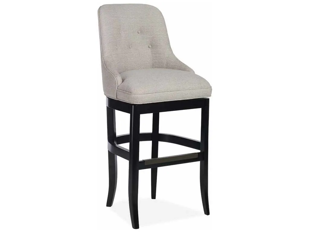 Jessica Charles 128T-24-MS  Maria Tufted Counter Memory Stool
