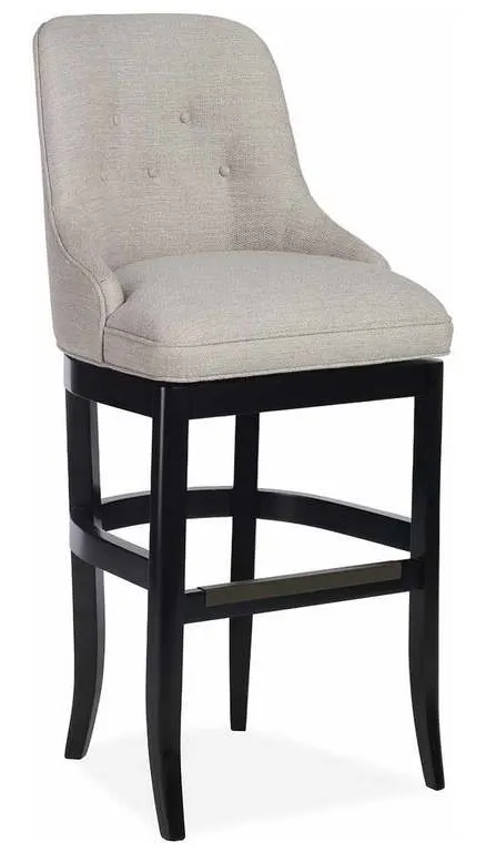 Jessica Charles 128T-30-MS Maria Tufted Memory Swivel Bar Stool Jessica Charles 128T-30-MS Maria Tufted Memory Swivel Bar Stool