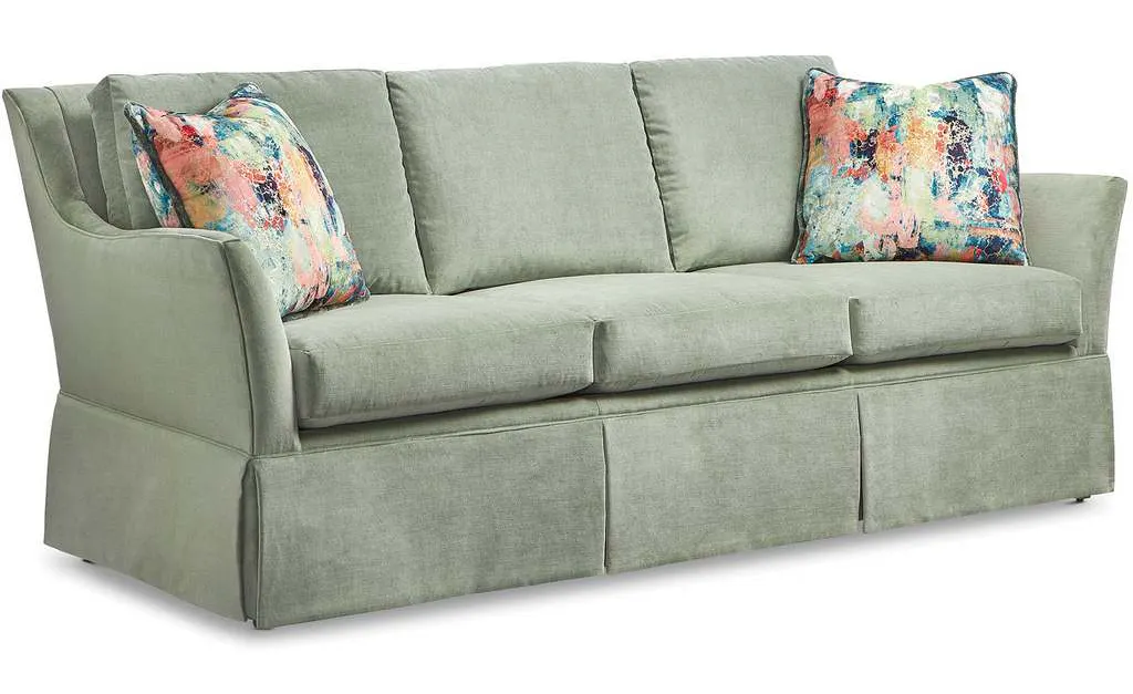 Jessica Charles 1777-SK Nicolette Skirted Sofa Jessica Charles 1777-SK Nicolette Skirted Sofa