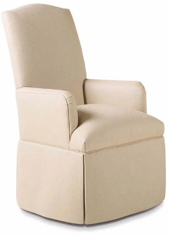 Jessica Charles 1912 Petra Skirted Arm Chair Jessica Charles 1912 Petra Skirted Arm Chair