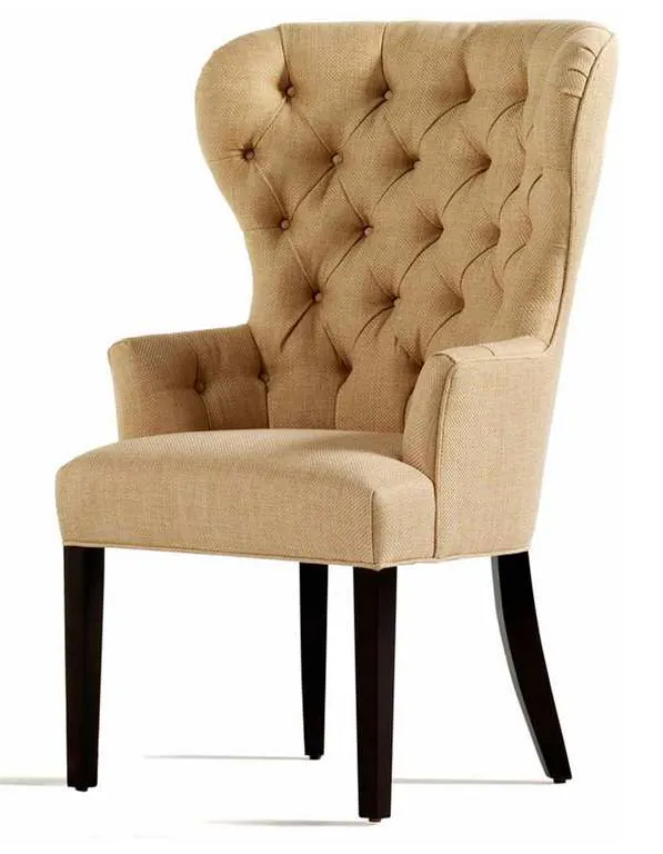 Jessica Charles 1918-T Garbo Tufted Dining Arm Chair Jessica Charles 1918-T Garbo Tufted Dining Arm Chair