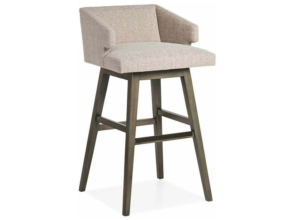 Jessica Charles 48-32-MS  Savannah Low Back Memory Swivel Bar Stool